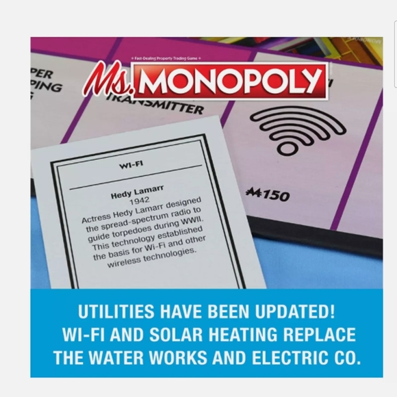 Hasbro Monopoly Ms. Monopoly Property Trading Boar - Picture 4 of 6